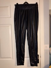Ladies Faux Leather Leggings