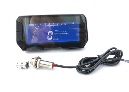 12v motorcycle lcd digital - motorcycle,