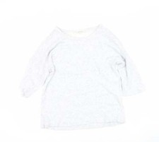 Indigo Womens Blue Round Neck