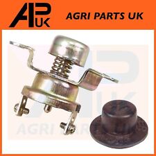 Pre Heater Plug Button Switch + Rubber Cover for Fordson Dexta Super Tractor