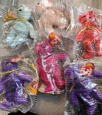 Partial Set of 6 Ty Teenie