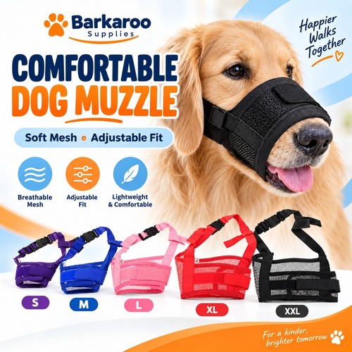 Anti barking dog muzzle for - dog,