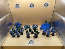 40K Space Marine Ultramarines Army Warhammer Games Workshop Landspeeder Chaplain