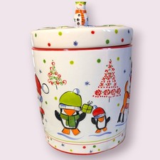 M&S Christmas Embossed Ceramic