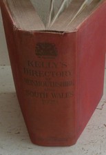 Vintage Book 1920 Kelly's