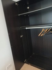 Wardrobe Bedroom Storage 2-Door Set with Hanging