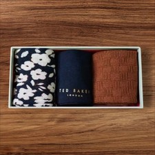 Ted Baker Navy & Brown 3 Pack