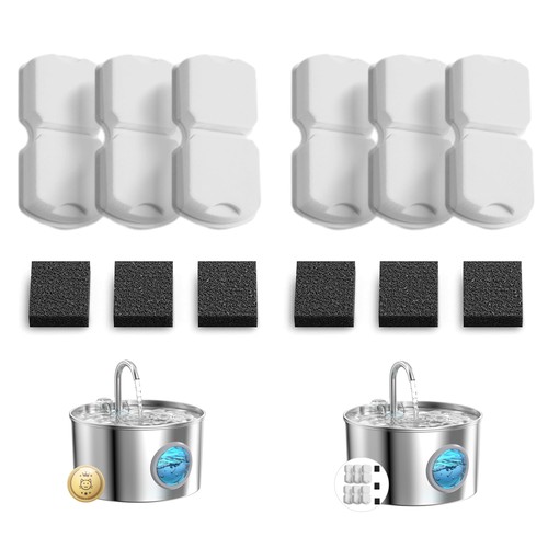 Stainless steel cat water - stainless,