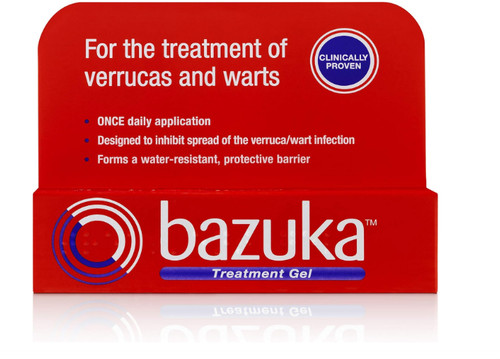 Bazuka wart remover freeze gel - freeze,