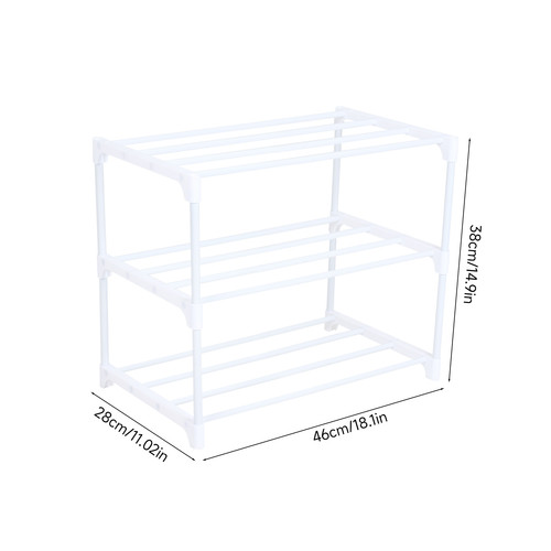 Tier metal shoe rack - tier,