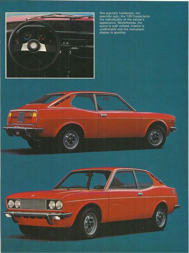 Fiat 128 sport - coupe, original
