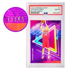 STEPHEN CURRY PSA PANINI