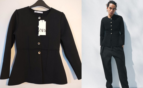 Zara black heavy - zara,