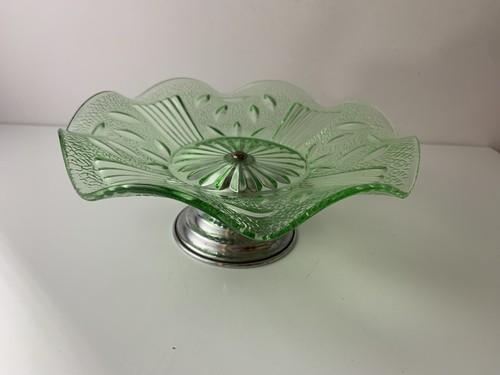 Glass bon dish - a, fixed