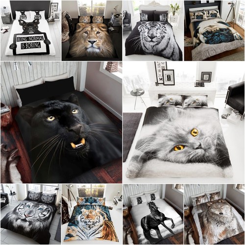 Animals printed duvet - 3d,
