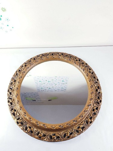 Antique vintage bevelled oval - bevelled,