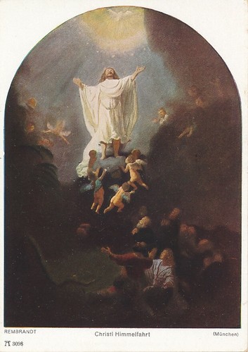 Old postcard rembrandt - postcard,