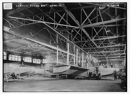 Curtiss flying boat - boat, 12
