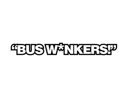 Bus ankers decal - bus, /