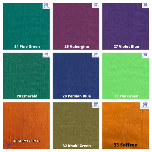 Remnants raw silk cotton - remnants,