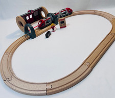 Wooden Brio Metro Railway Set