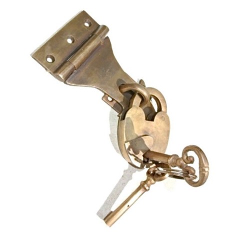 Vintage style solid brass - solid,