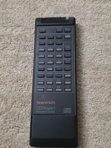 Nakamichi player remote - nakamichi, 1