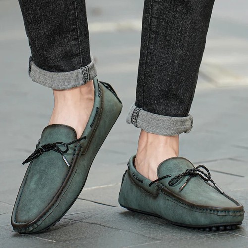Men genuine moccasins - genuine,