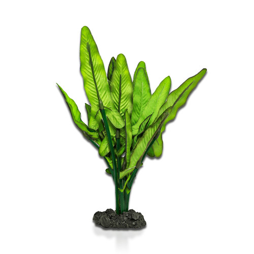 Aqua one silk plant - aqua, green