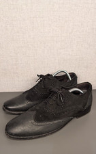 Men's Lambretta Black Leather