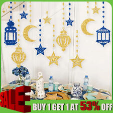 Eid Mubarak Hanging Pendant Ramadan Decoration For Home Islam Muslim Party Decor