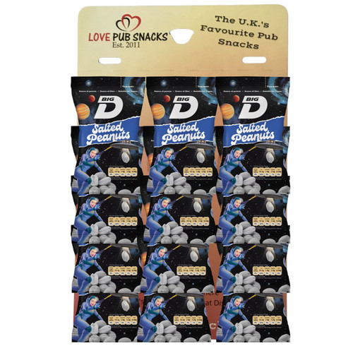 Big salted peanuts pub - peanuts, card