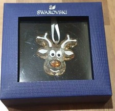 Swarovski Gingerbread Reindeer Hanging Ornament 5533944