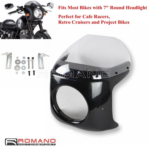 Round headlight fairing - round,
