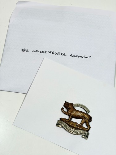 The leicestershire regiment - the,