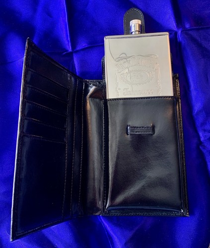 Jack daniels leather wallet - jack,