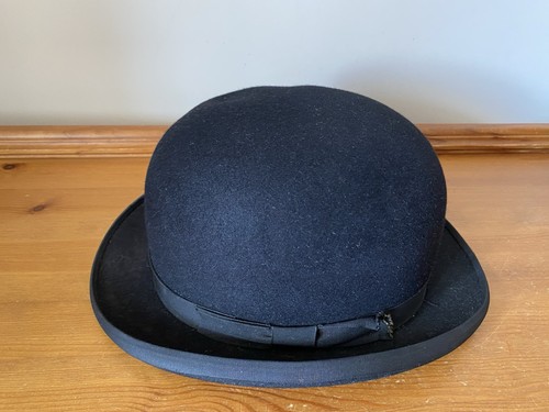 Vintage dunn black bowler - vintage,