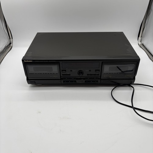 Technics double cassette - double,