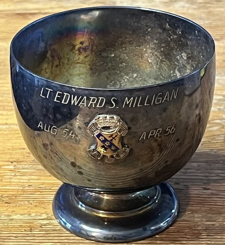 Vintage military trophy cup - vintage,
