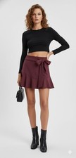 ZARA Size Small Purple Jewel