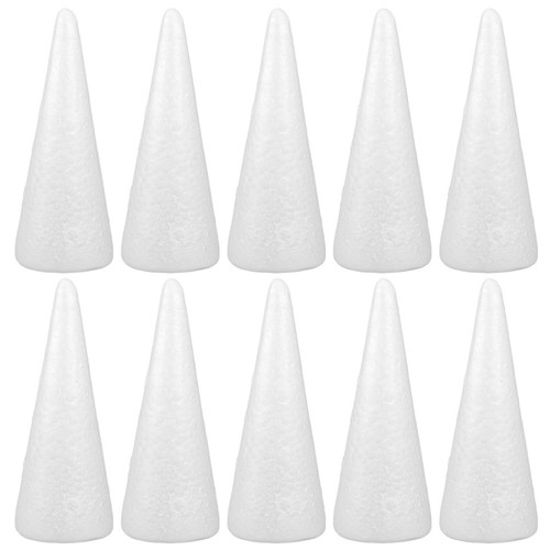 Pcs white solid foam craft - white,