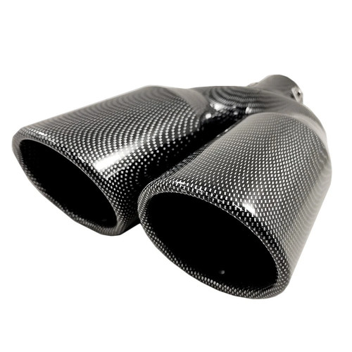Twin exhaust tip muffler - exhaust,