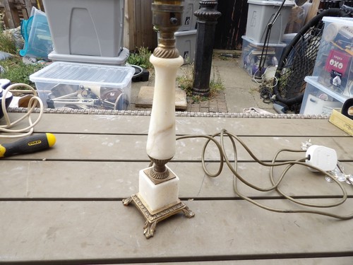 Mid century alabaster and