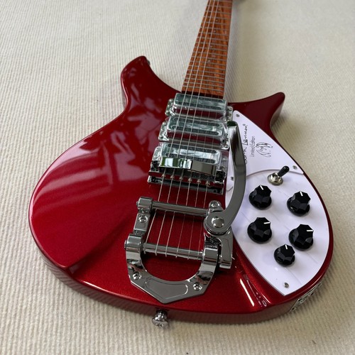 Custom red 325 electric guitar - red,