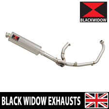 DL650 V-STROM 2017-2024 Full Exhaust System 400m Oval Silencer End Can 400SS