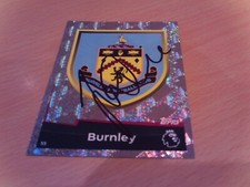 signed burnley badge by ex