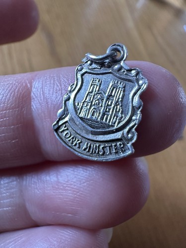 Vintage silver travel shield - vintage,