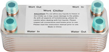 20 Plate Wort Chiller