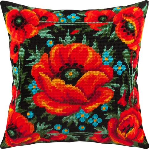 Needlepoint cushion set - needlepoint,