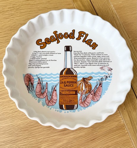 Ulster ceramics seafood flan - ceramics,
